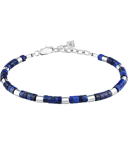 arana's - Bracciale occhio di tigre pietra naturale semipreziosa - Filo elastico con perle di palline - Cristalli curativi e pietre energetiche per donna e uomo - Guarigione e guarigione, Mediano