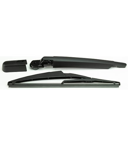 TarosTrade Set Braccio E Spazzola Tergilunotto Posteriore 400 Mm Per Citroen Berlingo E Peugeot Partner (1996-2008)