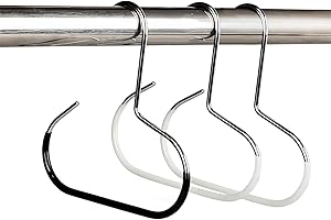 CUNEGRA 3 Pcs Hat Organizer for Baseball Caps, Non Slip Hat Rack Holds up to 10 Caps, Versatile Baseball Cap Storage Cap Holder for Hat Tank Top Belt Tie Purse Bra Scarfs Towel (Black + White)