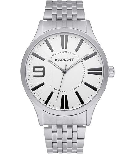 Bobroff Orologio Uomo Analogico Al Quarzo – Cassa E Cinturino In Acciaio Inox Nero, Vetro Zaffiro, 10 ATM
