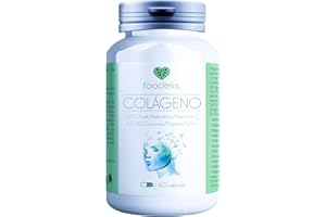 FOODELIS Colágeno con Magnesio y Ácido Hialurónico + Cúrcuma + Q10 + Zinc y Vitaminas - 2 Meses de Suministro (60 Cápsulas) - Articulaciones Fuertes, Piel Tersa, Energía - Alta Eficiencia con 1 Dosis al Día