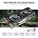 Produktbild Videospiel Grafikkarte, Yeston Radeon RX 570 4GB GDDR5 PCI Express x16 3.0 Videospiel Grafikkarte externe Grafikkarte für Laptops (Schwarz)