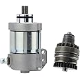 shamofeng Motorcycle Starter Motor & Starter Drive Bendix Replacement For K-T-M 200 250 300 XC XC-W EXC EXC-E 2008-2014,for HUSABERG for HUSQVARNA TE250 TE300 Replace OEM NO. 55140001100;55140026100