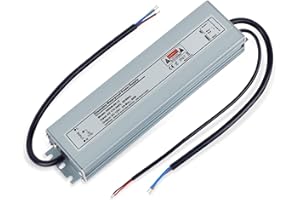 VARICART LED Driver 12V Dimmable 60W, IP67 Waterproof LED Transformer AC 240V to 12V DC 5A, TRIAC & 0/1-10V Dimming, Constant Voltage Output Power Supply Adapter for Outdoor Garden LED Strip CCTV