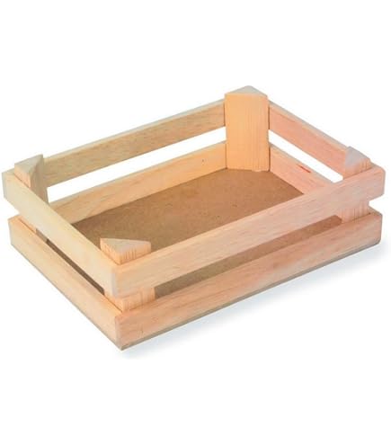 Cassette Legno Small Foot - Set Da 3 Scatole Naturali 18x12x10 Cm - Per Organizzazione E Decorazione - Foto 3