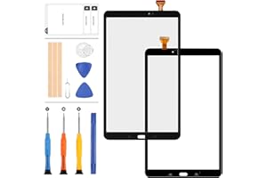 LADYSON Écran de rechange pour Samsung Galay Tab A 10.1 T580 T585 pour écran tactile SM-T580 SM-T585 Outils inclus