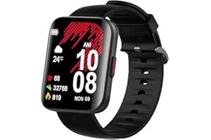 Blueshaweu Armband Kompatibel Für Kuizil Smartwatch 1.69", Silikon Classic Ersatz Uhrenarmband Für Kuizil Smartwatch K21