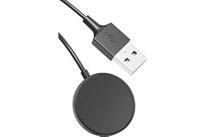Yaekea Cargador Compatible con Samsung Galaxy Watch Ultra/7/6/6 Classic/5/5 Pro/4/4 Classic/3/Active 2/Active 1/FE USB Magnético Cable de Carga Inalámbrico para Samsung Galaxy Watch 3.3ft/100cm