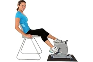 FLEXXI FitQuick - Premium Quality - Mini Exercise Bike - Quiet, Ultra Smooth Low Impact Magnetic Resistance - Rehabilitation for the Legs and Arms