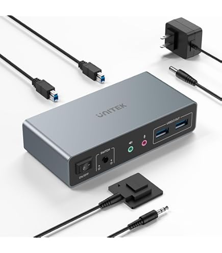 ANKER 553 USB-C Docking Station KVMスイッチ Amazon.com: Anker Docking Station, KVM Switch for a Desktop