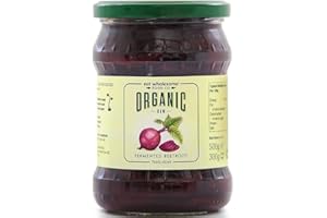 EAT WHOLESOME FOOD CO. Organic Raw Fermented Sliced Beetroot 500g