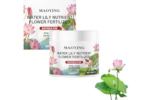 Engrais pour Plantes Aquatiques,Engrais de Fleurs,Engrais pour Nénuphars,Croissance Efficace Rehausseur de Floraison Riche en Nutriments,pour Bol Lotus, Lis à eau, Lotus