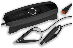 CTEK CS ONE Battery Charger And Maintenance Device With APTO Technology (Adaptive Charging), Fully Compatible With Cars, Motorcycles, Leisure Vehicles, Vans And Boats