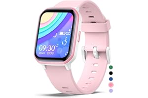 Mgaolo Kids Smart Watch for Boys Girls,Kids Fitness Tracker Smartwatch with Heart Rate Sleep Monitor,Waterproof Pedometer Activity Tracker for Android iPhone, Birthday Present