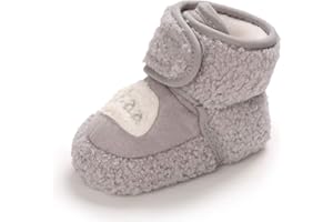 MASOCIO Bottes Bébé Fille Garçon Hiver Chaussures Premiers Pas Antidérapant Semelle Souple