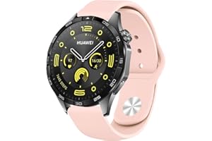 FYISWHO Silikonowe paski do Huawei Watch GT 4 46 mm / GT 3 Pro 46 mm / GT 3 46 mm / GT 2 46 mm / GT 2 Pro / GT 2e, sportowy pasek 22 mm, zapasowy pasek do Huawei Watch 3/3 Pro/Watch 4/4Pro