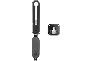 Peak Design Micro Clutch I-Plate Camera Hand Strap, For Mirrorless Cameras, Low-Profile Finger Loop, Battery Access, ARCA-Compatible Baseplate, Secure and Comfortable, Camera Straps for Photographers