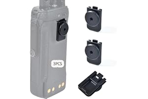 HYS Walkie Talkie Fixed Accessories Compatible with Motorola Radio DP3400 DP3600 DP4400 DP4600 DP4800 DP3661e DP4401e DP4801e XPR3300e XPR3500 XPR7550 XPR6500 XIR P8268 Two Way Radio(3 pcs)