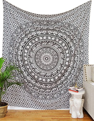 Goood Mal Queen Size Mandala Tapisserie Wand hängen Dekor Große Bohemian Hippie-Style Strand