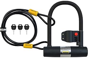 SIGTUNA Candado Bicicleta, con Soporte para Bicicletas Carretera, Bicicletas Eléctricas, Bicicletas Montaña