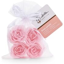 Isabelle Laurier Badebombe Rosa – 98% Natürliche Inhaltsstoffe, Mit Organza-Beutel