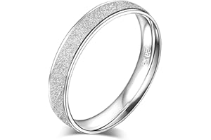 CPSLOVE 925 Sterling Silber Herren und Damen Paar klingeln, Strand Liebe Ehering, beste Geschenk für Valentinstag und Weihnachten.