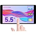 Waveshare 5.5inch HDMI AMOLED 1080x1920 Resolution Monitor AMOLED Capacitive Touch Screen with Toughened Glass Cover Supports Multi Mini PC as Raspberry Pi4 and Multi Systems