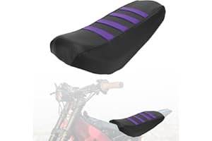 IUVWISN Funda de asiento para motocicleta Surron, cojín de piel suave para Sur ron Light Bee S/X Electric Dirt Bike Morado