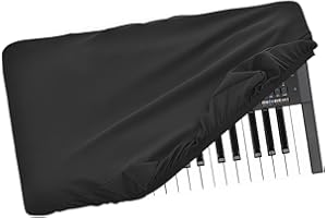 Musiin Cubierta antipolvo para sintetizador, compatible con KORG Modwave MK2, KingKORG NEO, Opsix Mk II, Wavestate MK2, Chinlon Premium antiarañazos y resistente al polvo, tacto suave y diseño