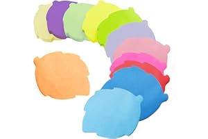 YZDZSW 12 Farben Farbige Haftnotizen, Haftnotizen Klebezettel, Farbig Blätter Notizblöck Super Sticky Notes für Büro Zuhause Schule Sitzung (Blätter+600 Blatt+70 * 70mm)