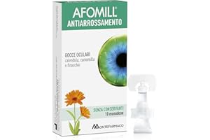 Montefarmaco Antiarrossamento Gocce Oculari Afomill, 10 Fiale