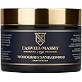 Caswell-Massey Heritage Woodgrain Sandalwood Shave Cream, Natural Men’s Shaving Cream for Smooth Beard Shaving, Soothing for Sensitive Skin, USA Made, 8 Fl Oz