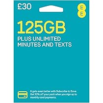 Ee 125gb sim only Clearance