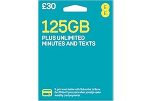 LOVE 2 SURF EE Pay As You Go SIM Card UK PREPAID PAYG £30 Bundle - 125GB DATA + Unltd Texts & Mins