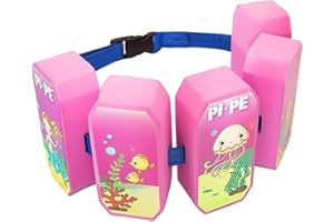 PI-PE Schwimmgürtel für Kinder - Schwimmhilfe ideal zum Lernen und toben - 5 Blöcke je nach Fortschritt entfernbar - schönes Design für Jungen und Mädchen, One Size