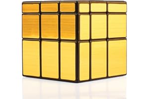 TOYESS Mirror Cube 3x3, Smooth Magic Cube 3x3x3, Professional Puzzle Cube, Brain Teasers Toys Christmas Stocking Fillers for Kids & Adults