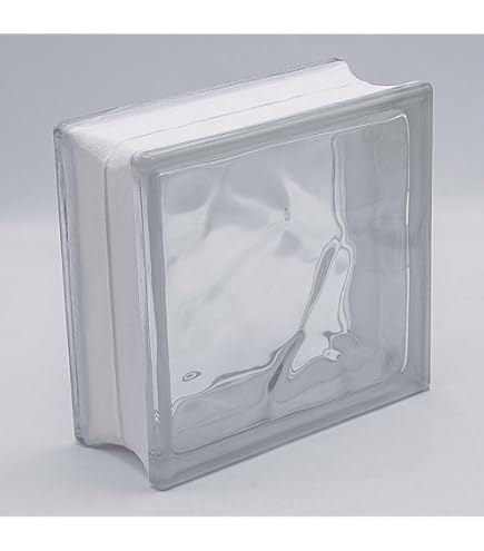19/8 allbend wave - Glazen bouwstenen | ken | Glasdallen | Glastegels