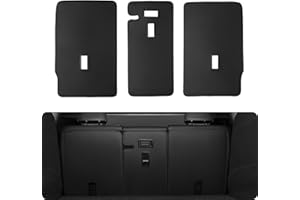 BASENOR 3 PCS Tesla Model Y Seconda fila coprisedili posteriori Tutti i coprisedili posteriori di protezione dalle intemperie per il modello Y 2021-2024