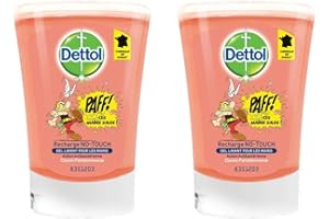 Dettol No Touch Automatyczny dozownik mydła klasycznego – 250 ml – zestaw 2 szt