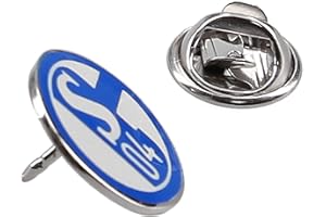 FC SCHALKE 04 Material: Metal. Diameter: approx. 1.6 cm. Badge in the shape of the S04 emblem., Metal