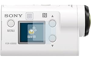 BROTECT Entspiegelungs-Schutzfolie für Sony FDR-X3000 (2 Stück) Matte Displayschutz-Folie, Anti-Reflex, Anti-Fingerprint