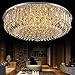 Produktbild THWYNY- LED Wohnzimmer, Deckenleuchte, Atmosphäre Circle, Crystal Lampe, Schlafzimmer, Arbeitszimmer, Esszimmer, Lampe, modern, Crystal Lampe, Zeichen 50 cm