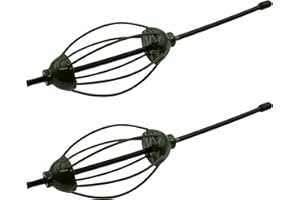 ROY FISHER'S Roy Fishers Anti-Tangle Spirale Futterspirale - Präzises Füttern ohne Verwicklungen - 2 Stück