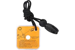 Shenruifa Emergency 6×6×2 Outdoor Multifunctional Survival Emergency Reflective Mirror Tool Survival Kits Military Grade Heliograph