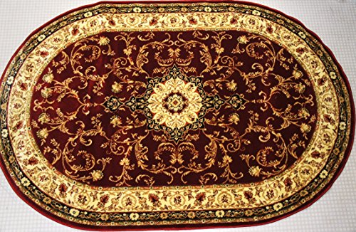 Karatcarpet Klassischer Orientalischer Oval Teppich ...