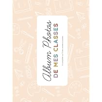Album Photo De Classe Atmosphera - 15 Photos - Format 26x32,5 Cm - Couleur Beige - Souvenir école