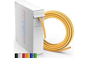 Gocableties Mini Bobina termorestringente di Alta qualità, Rapporto 2:1, Guaina per Cavi