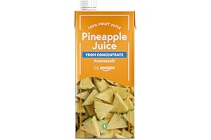 by Amazon 100% Pineapple Juice, 1L