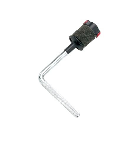 Support Pour Cymbale Meinl - Diamètre 8 Mm - Modèle Court - Avec Rondelles Feutre - Acier Chromé