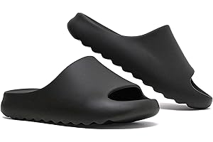 Jesindr Chaussons Femme Homme Pantoufles, Antiderapant Confortable Sandale Homme, Ete Claquettes Tongue Chaussures Slide